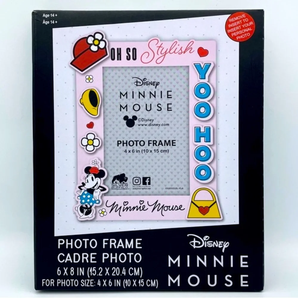 🎉HP!🎉 Minnie Mouse Photo Frame for a 4 x 6 Photo